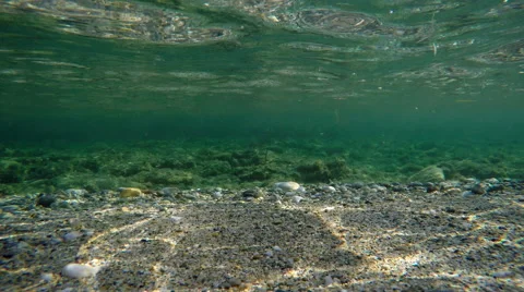 Undersea view at a beach Stockbeeldmateriaal 67897783