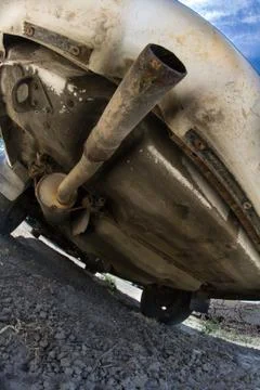 Underside of a car Stock Photos