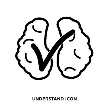 Understand icon vector Stock-Illustration