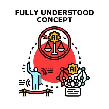 Understanding artificial intelligence ethics and legal fairness Stock Illustration