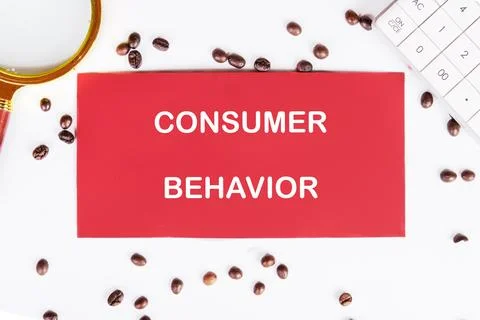 Understanding consumer behavior through the lens of market trends and coffe.. Foto stock