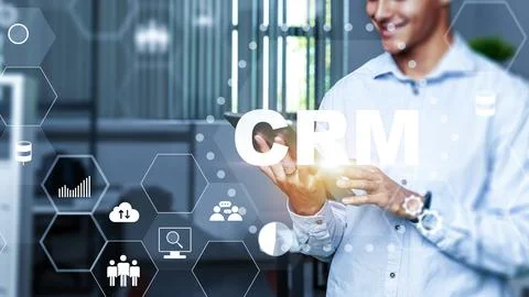 Understanding customer relationship management tools for effective business Stock Photos