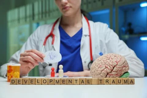 Understanding Developmental Trauma and its effects on Psychological Health is Stock Photos