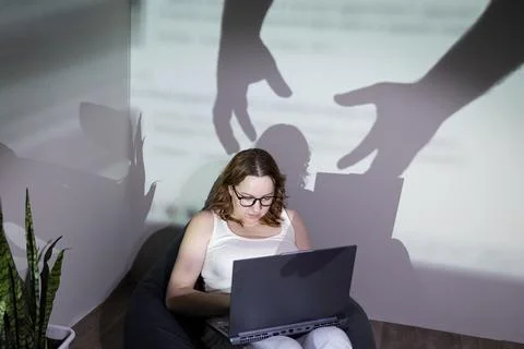 Understanding Digital Privacy Risks and Concerns Surrounding Online Security Stock Photos