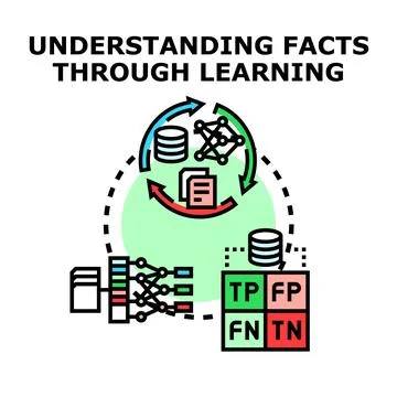Understanding facts through learning data analysis process 스톡 일러스트