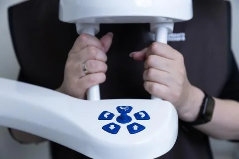 Understanding the Functionality and Design of a Modern Dental Handpiece Control Stock Photos