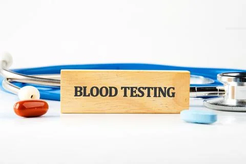 Understanding the Importance of Blood Testing for Accurate Health Assessments Foto stock