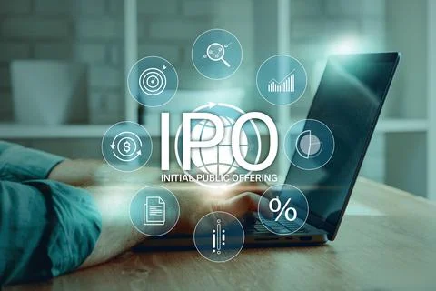 Understanding Initial Public Offerings through digital technology and data Stock Photos
