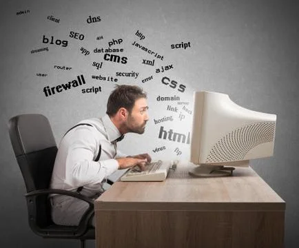 Understanding internet terms Ilustración de archivo