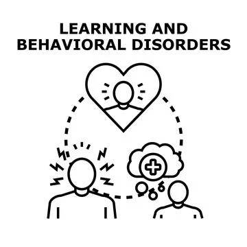 Understanding learning and behavioral disorders with support イラスト素材