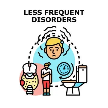 Understanding less frequent disorders and health conditions Stock Illustration