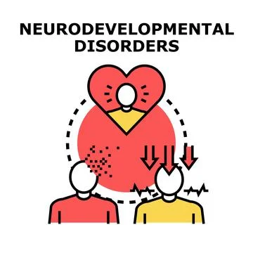 Understanding neurodevelopmental disorders impacting child development and .. Stock Illustration