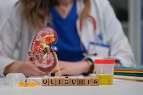 Understanding Oliguria in Kidney Function A Comprehensive Medical Perspective Stock Photos