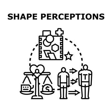Understanding perceptions and value selection process Stock Illustration