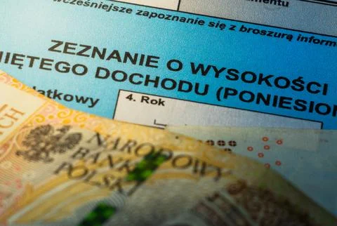 Understanding Polish Pit Tax Forms for Financial Reporting and Compliance i.. Stock Photos
