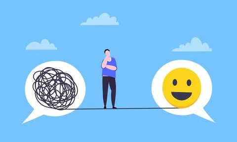 Understanding problem solution simplify challenge. イラスト素材