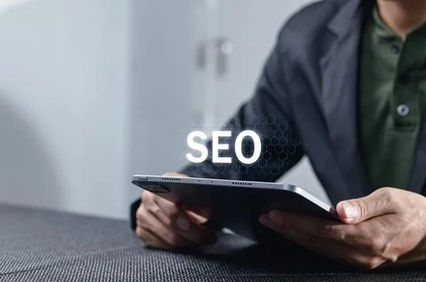 Understanding Search Engine Optimization for Digital Success Foto stock