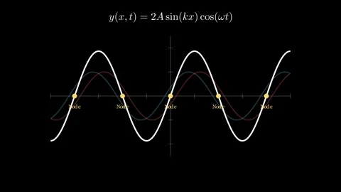 Understanding standing waves 스톡 동영상 335035842