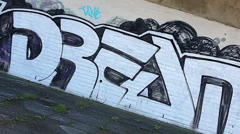 Undertones Graffiti Stock Footage 23304958