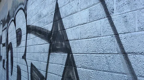 Undertones Graffiti Video stock 23305003