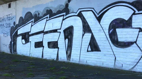 Undertones Graffiti Stock Footage 23305037