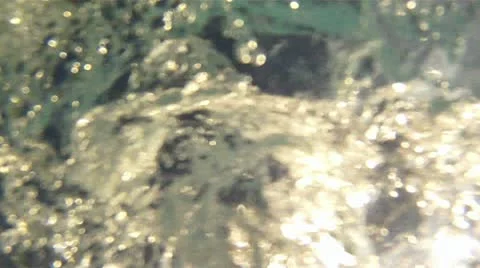 Underwater abstract bubbles HD 0078 Stock Footage 12524559