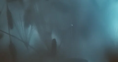 Underwater Abstract Space Filled with a Subtle Bleak Light Stock Footage 274956530
