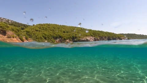 Underwater in the Adriatic Stock Footage 161039078