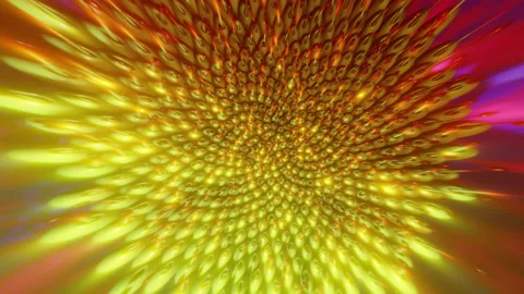 Underwater alien plant distort stretch 3d seamless loop 動画素材 235180583
