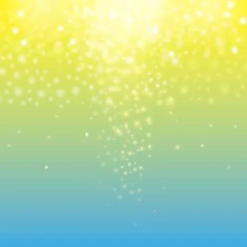 Underwater background and sun light . Vector. Stock Illustration
