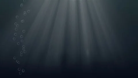 Underwater Background with Bubbles Stock Footage 80357095