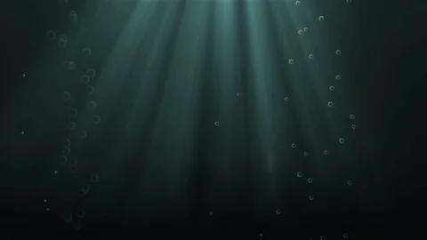 Underwater Background with Bubbles Stock Footage 80528398