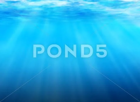 Underwater background Stock Illustration