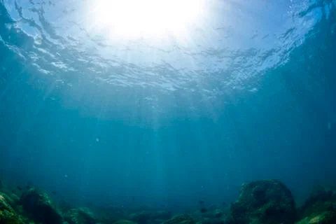 Underwater Background Stock Photos