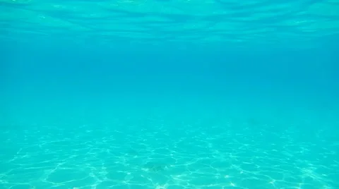 Underwater Background Sun Rays, Water Stock Footage 44402797