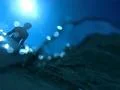 Underwater Bikini Girl HS04 Slow Motion 240fps Ocean Waves Footage