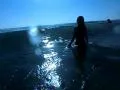 Underwater Bikini Girl HS13 Slow Motion 240fps Ocean Waves Footage