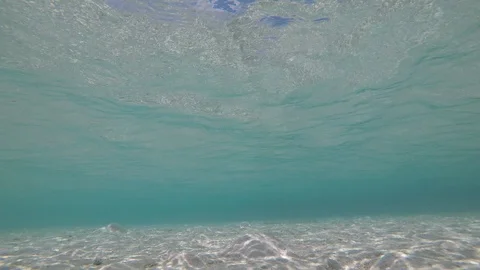 Underwater blue ocean Video stock 89705326