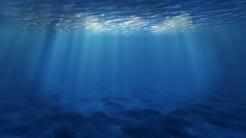 Underwater blue ocean Stock Footage 89997403