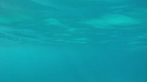 Underwater blue ocean Video stock 132372076