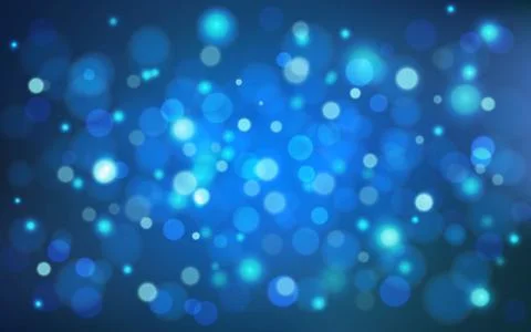 Underwater bokeh soft light abstract background Stock Illustration