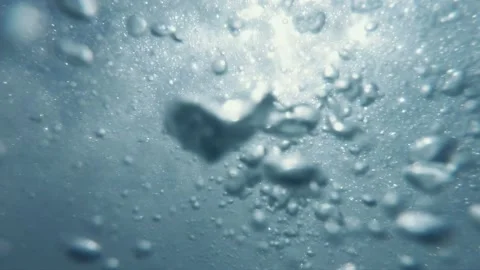 Underwater Bubble Video stock 132261478
