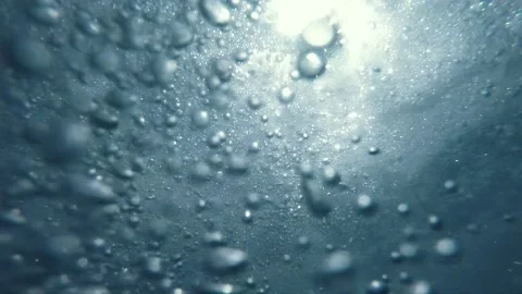 Underwater Bubble Stock Footage 132261710