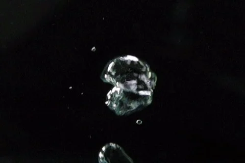 Underwater Bubble Medium 01 : VJ Loop Stock Footage