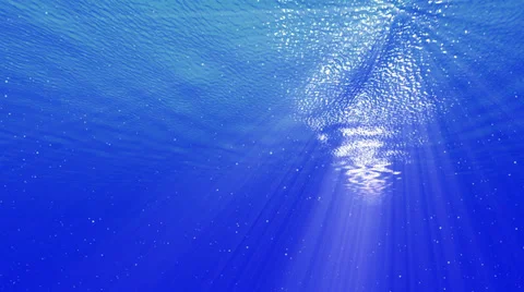 Underwater Bubbles 40 seconds LM22 Loop Sunlight Stock Footage 36599053