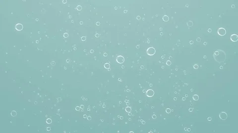 Underwater Bubbles Cyan Stock-Footage 73951590