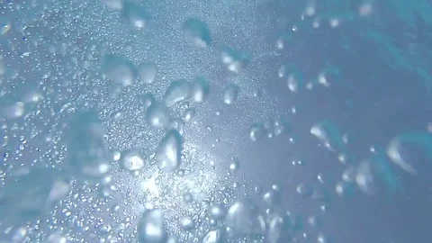 Underwater bubbles Stock Footage 83630897