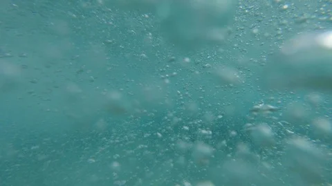 Underwater Bubbles Stock Footage 105653208
