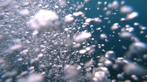 Underwater Bubbles Stock-Footage 105992490