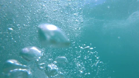 Underwater Bubbles Stock Footage 106487567